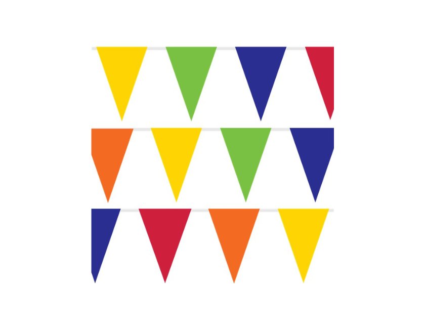 Bunting 50m - Multi Colour