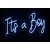 It's a Boy - Neon Sign - Blue