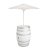 Umbrella in White Wine Barrel -