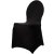 Black Lycra Chair Cover