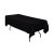 Black Rectangular Linen - 137cm x 305cm (8ft Trestle Table)