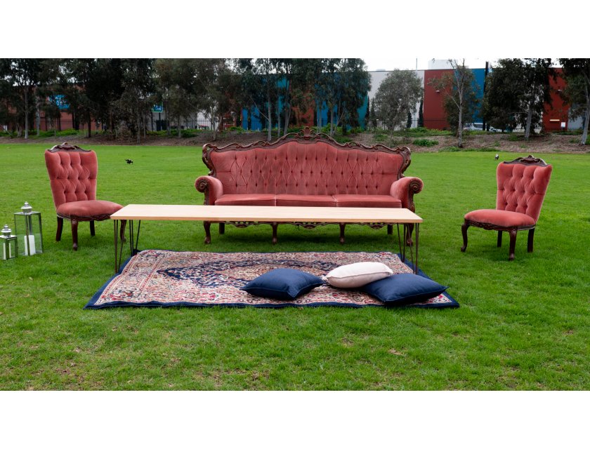 Vintage Lounge Set - Dusty Pink