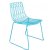Teal Wire Chair