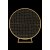 Round Mesh Wall - Gold