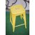 Tolix Stool - Yellow