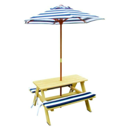 Kids Picnic Table Natural Olympic Party Hire Adelaide