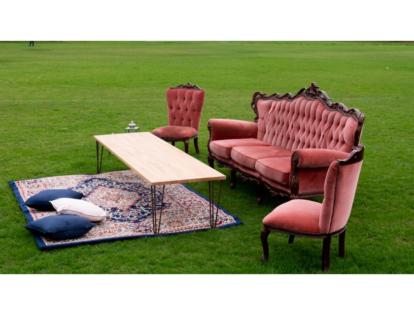 Hairpin Long Coffee Table