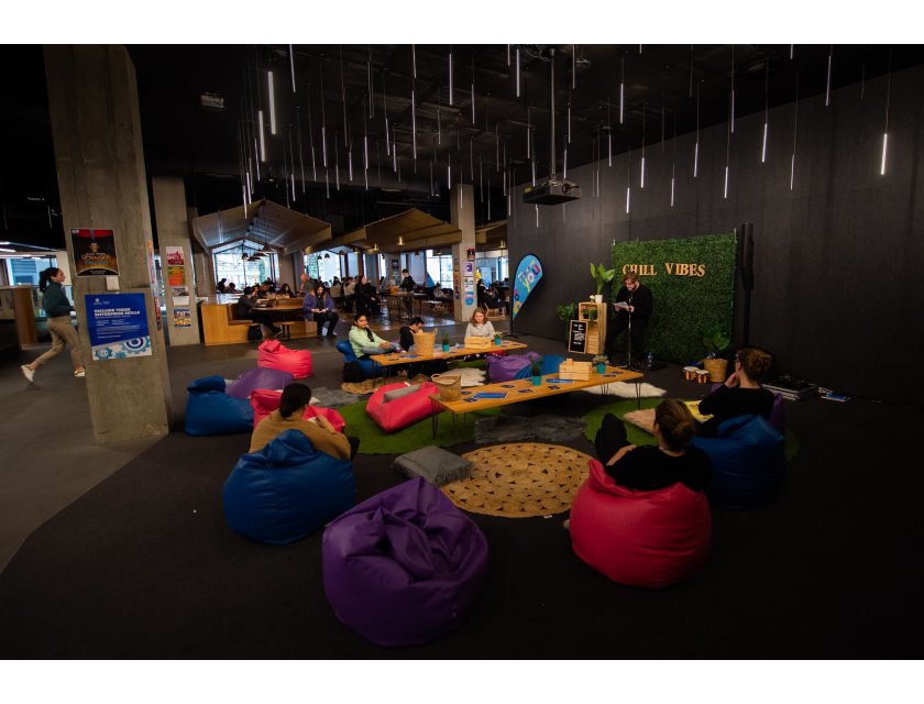 Mixed Coloured Bean Bags