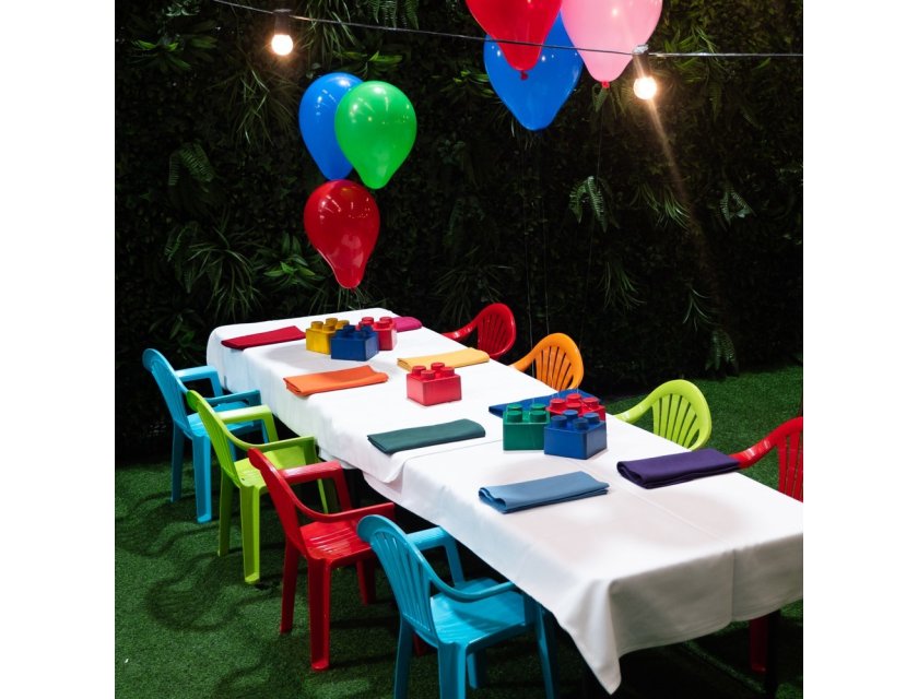 Kids Plastic Chair - Mixed Colours