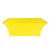 Lycra 6ft Trestle Table Cover - Yellow