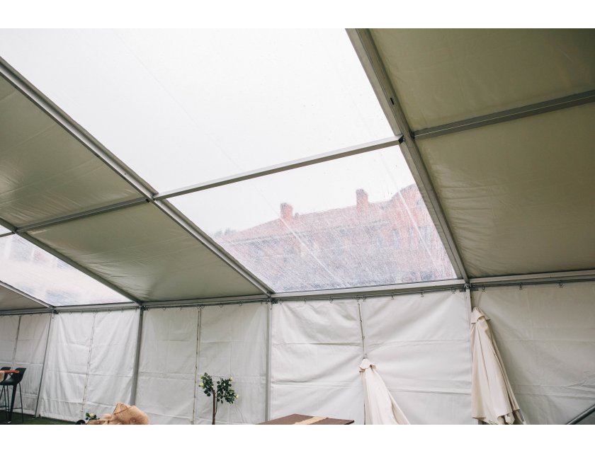 White Roof Pavilion - 10m x 24m - 10m x 24m