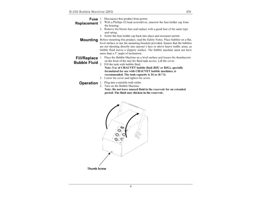 Bubble Machine - Small