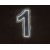 1 - Neon Sign - White