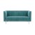 Matrix 3 Seater Lounge - Nappa Teal