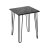 Hairpin Cafe Table - Black