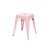 Tolix Rocket Stool - Pastel Pink