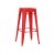 Tolix Stool - Red