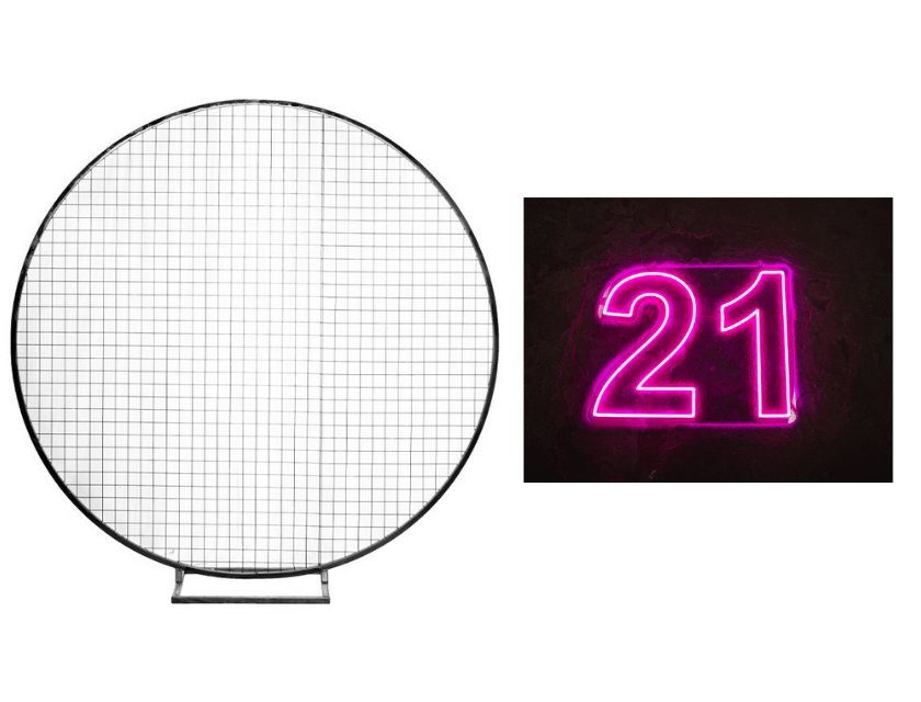 Any Mesh Wall + Any Neon Sign Package