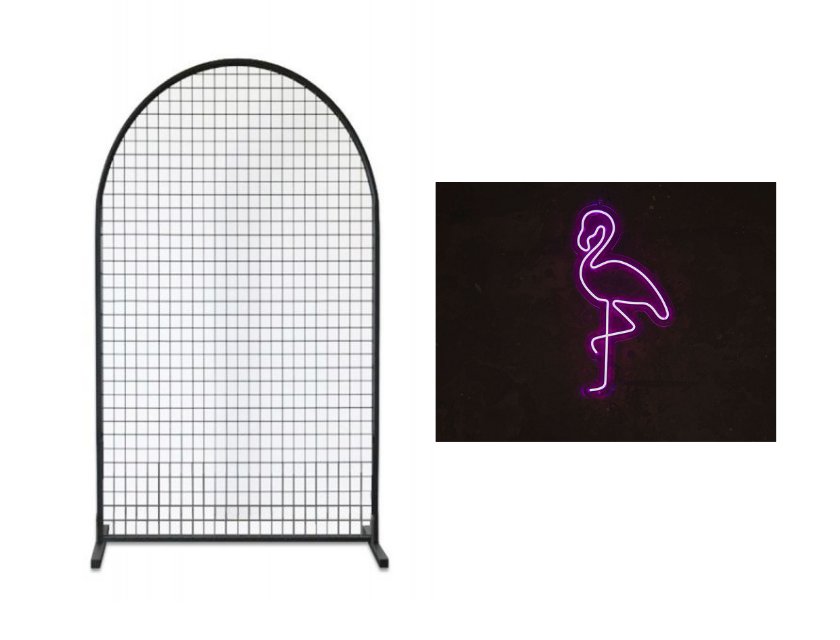 Any Mesh Wall + Any Neon Sign Package