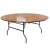 Round Wooden Trestle Table - 1.8m