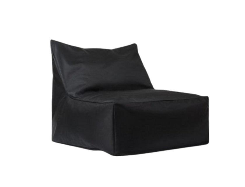 Double Bean Bag Lounger - Black