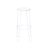 Hairpin Bar Stool White