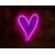 <3 - Neon Sign - Pink