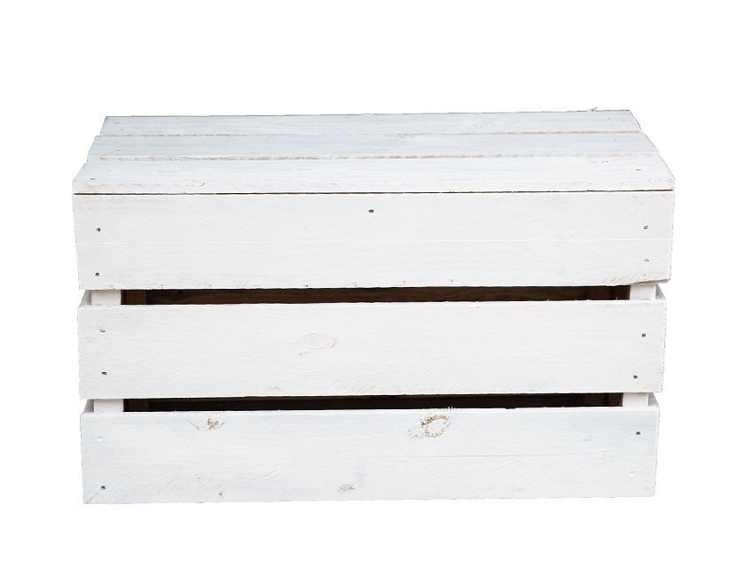 Pallet Bench - White