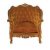 Vintage Lounge Arm Chair - Mustard