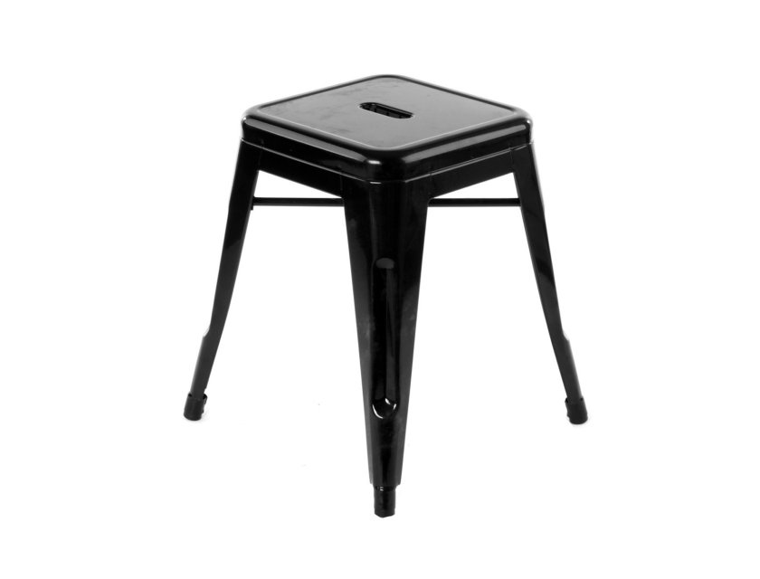 Tolix Rocket Stool - Black