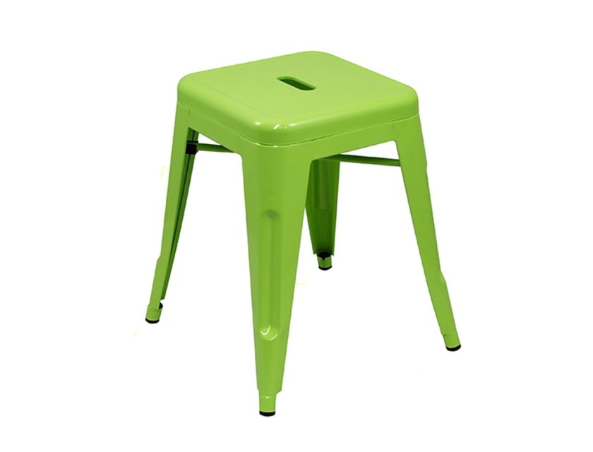 Tolix Rocket Stool - Lime Green