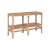 Cane Console Table