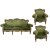 Vintage Lounge Set - Olive Green