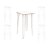 Hairpin Bar Table Package - White